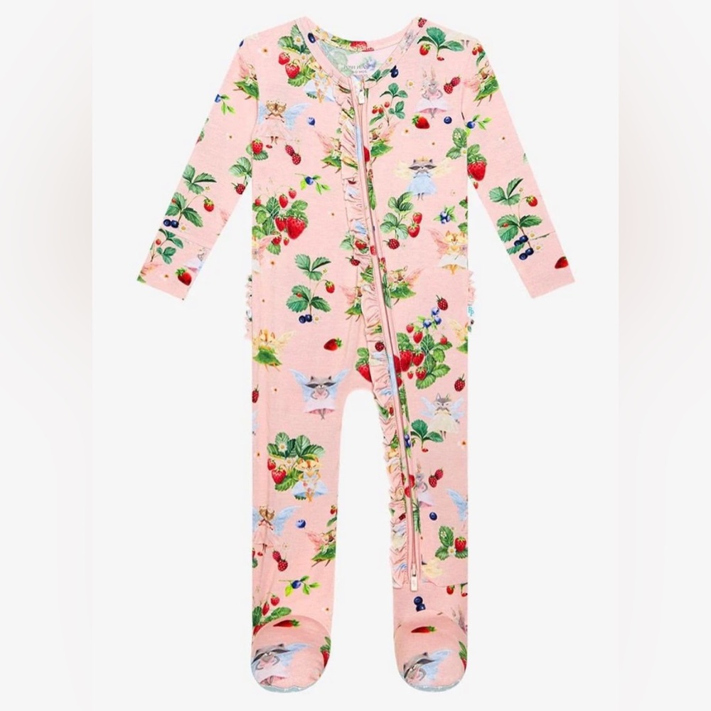 Posh Peanut Annabelle Ruffled Footie